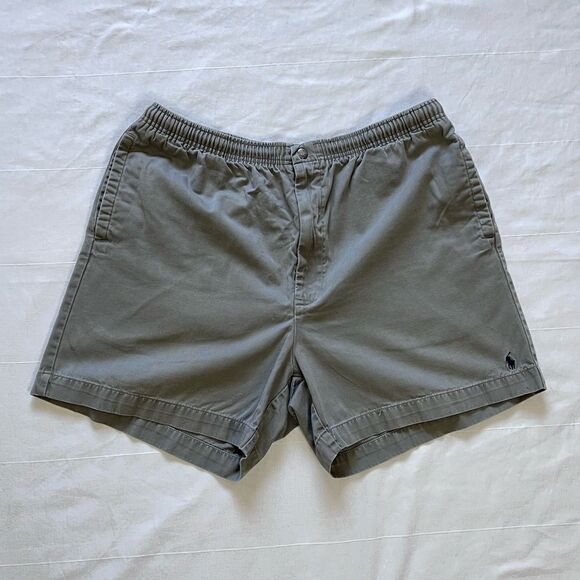 Polo Ralph Lauren olive green shorts, men size xl, waist 34 - Picture 1 of 6